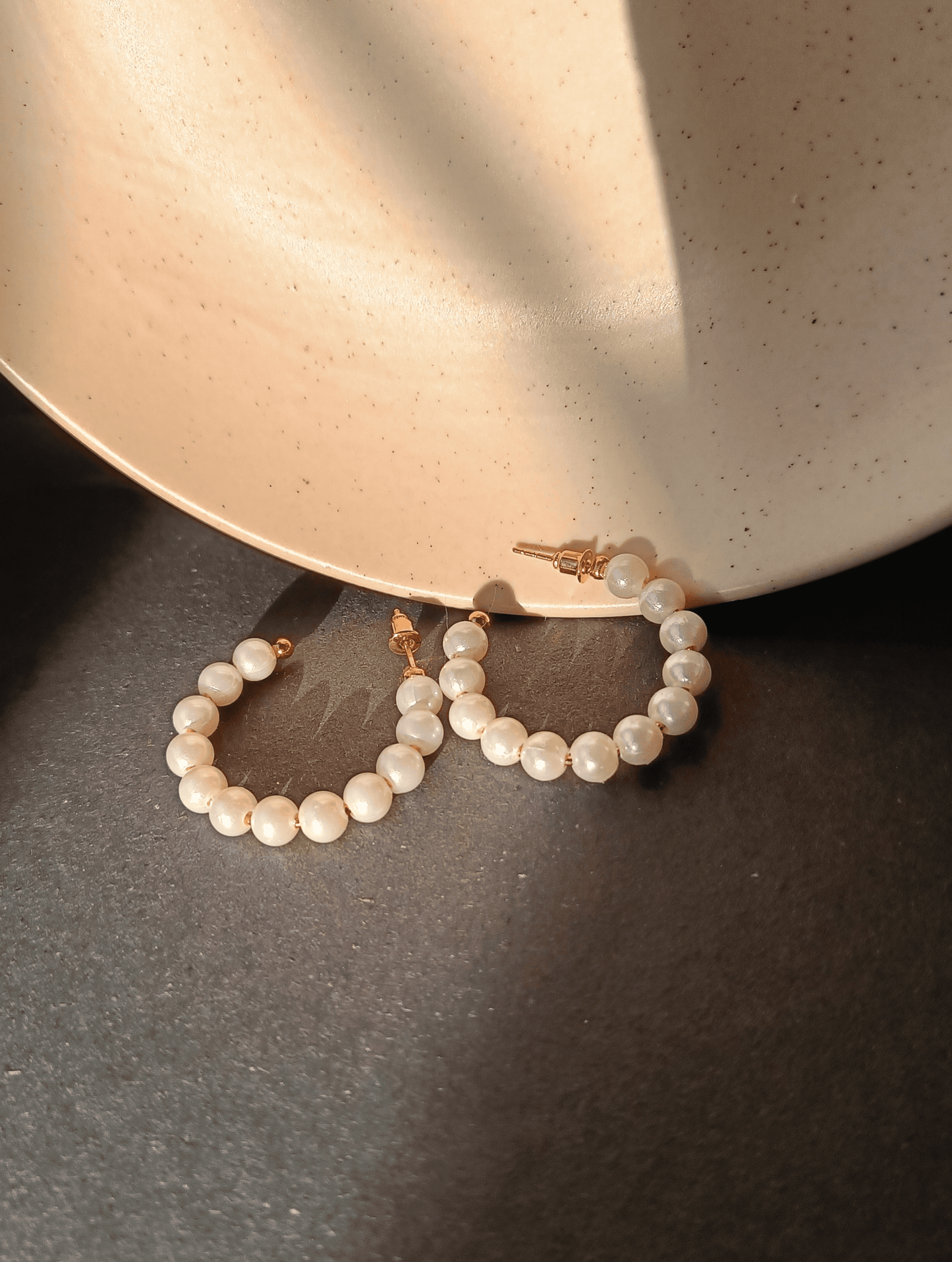 Pearl Hoops