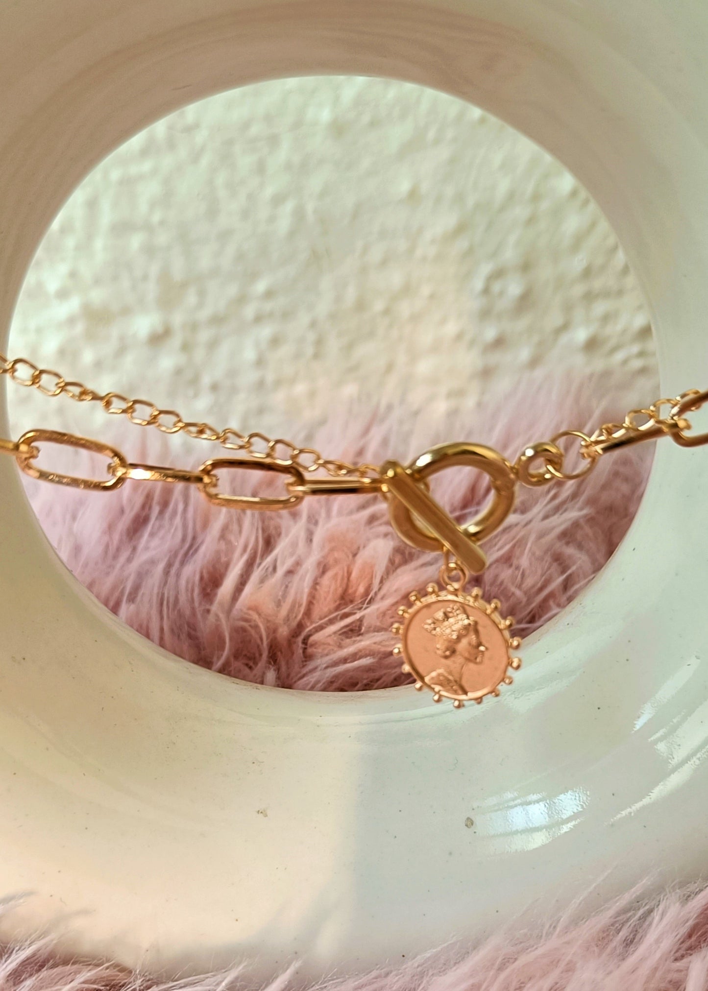 Coin Pendant Necklace