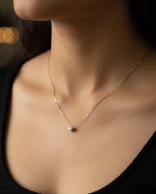 Solitaire Necklace